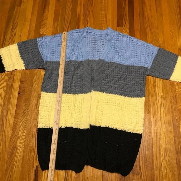 Amazon Sweaters - Color block cardigan from AMAZON